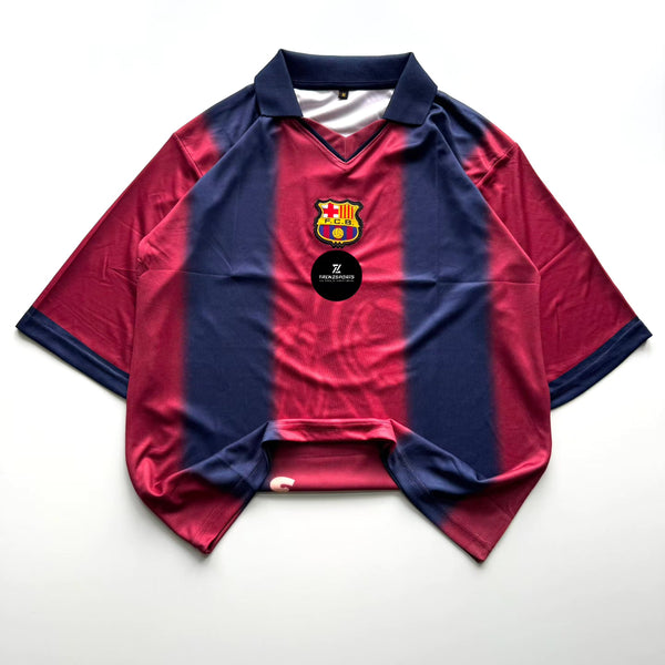 TRAVIS SCOTT X BARCELONA RETRO 2000/01 SPECIAL HOME FIVE SLEEVE KIT EMBROIDERY