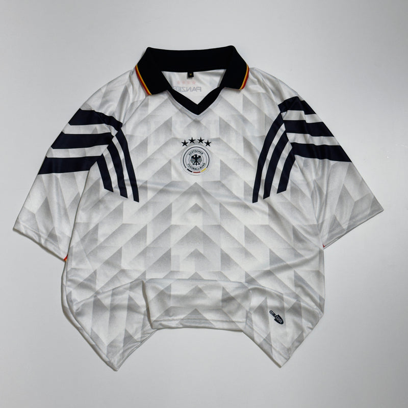 11 RUMMENIGGE 1994 GERMANY HOME KIT EMBROIDERY FIVE SLEEVE