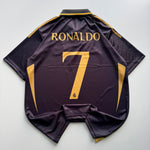 7 RONALDO  REAL MADRID 2024/25 STAR LIGHT SPECIAL EDITION POLO EMBROIDERY