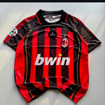 3 MALDINI 2006/07 AC MILAN HOME KIT RETRO EMBROIDERY
