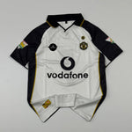 7 BECKHAM 2001/02 MANCHESTER UNITED AWAY POLO KIT RETRO