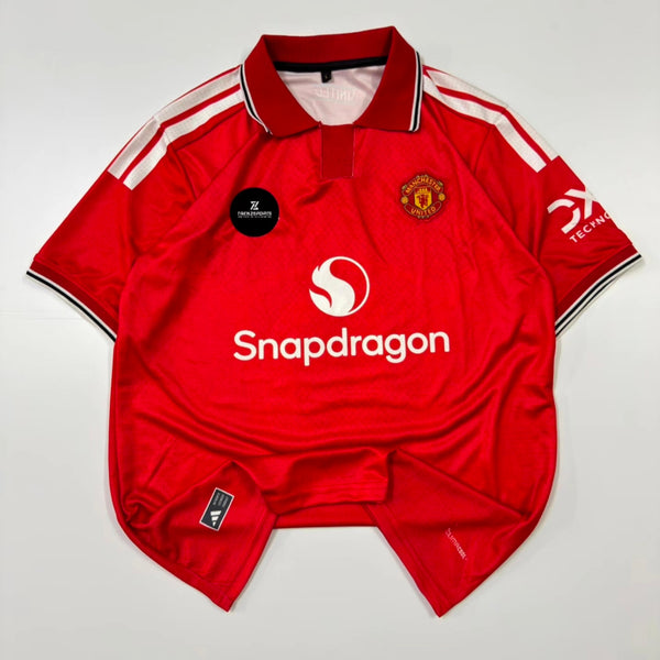 6 MARTINEZ 2026/27 MANCHESTER UNITED HOME KIT EMBROIDERY POLO