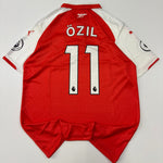 11 OZIL ARSENAL 2017/18 HOME KIT POLO EMBROIDERY