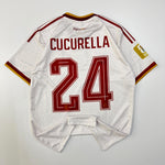24 CUCURELLA SPAIN AWAY 2026 WORLD CUP CHAMPIONS KIT EMBROIDERY