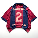 TRAVIS SCOTT X BARCELONA RETRO 2000/01 SPECIAL HOME FIVE SLEEVE KIT EMBROIDERY