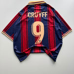 9 CRUYFF BARCELONA 125th ANNIVERSARY SPECIAL EDITION KIT FIVE SLEEVE EMBROIDERY
