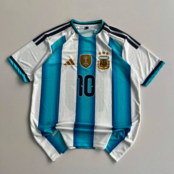 10 MESSI 2026 WORLD CUP ARGENTINA HOME KIT EMBROIDERY