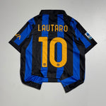 10 LAUTARO MARTINEZ 26/27  INTER MILAN HOME KIT EMBROIDERY POLO