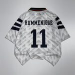 11 RUMMENIGGE 1994 GERMANY HOME KIT EMBROIDERY FIVE SLEEVE