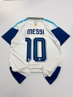 10 MESSI 2026 WORLD CUP ARGENTINA TRIO KIT EMBROIDERY ZIP POLO