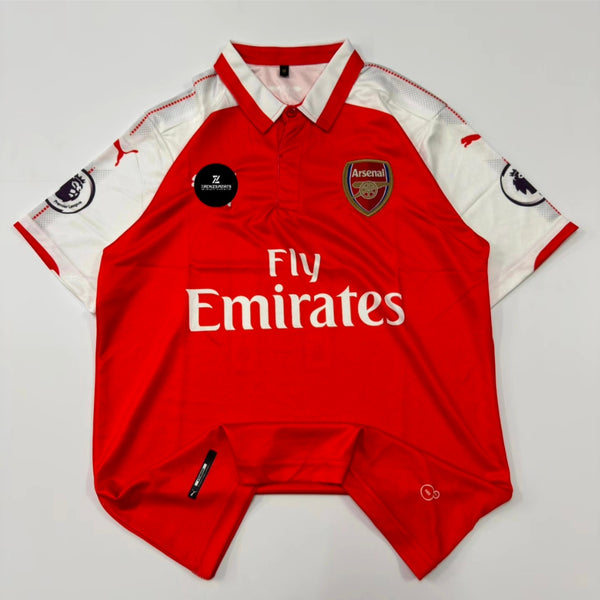 11 OZIL ARSENAL 2017/18 HOME KIT POLO EMBROIDERY